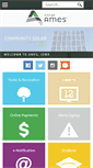 Mobile Screenshot of cityofames.org